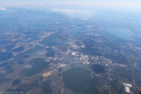 Lakes in central Florida